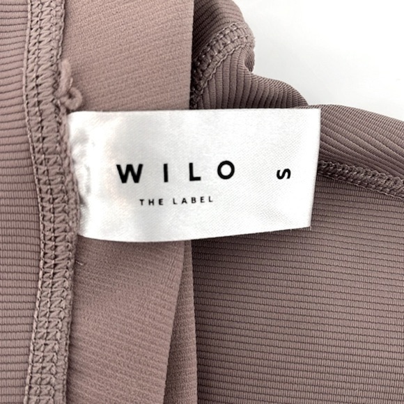 Wilo The Label Color Block (Mauve) 7/8  Leggings Size Small - Picture 8 of 9